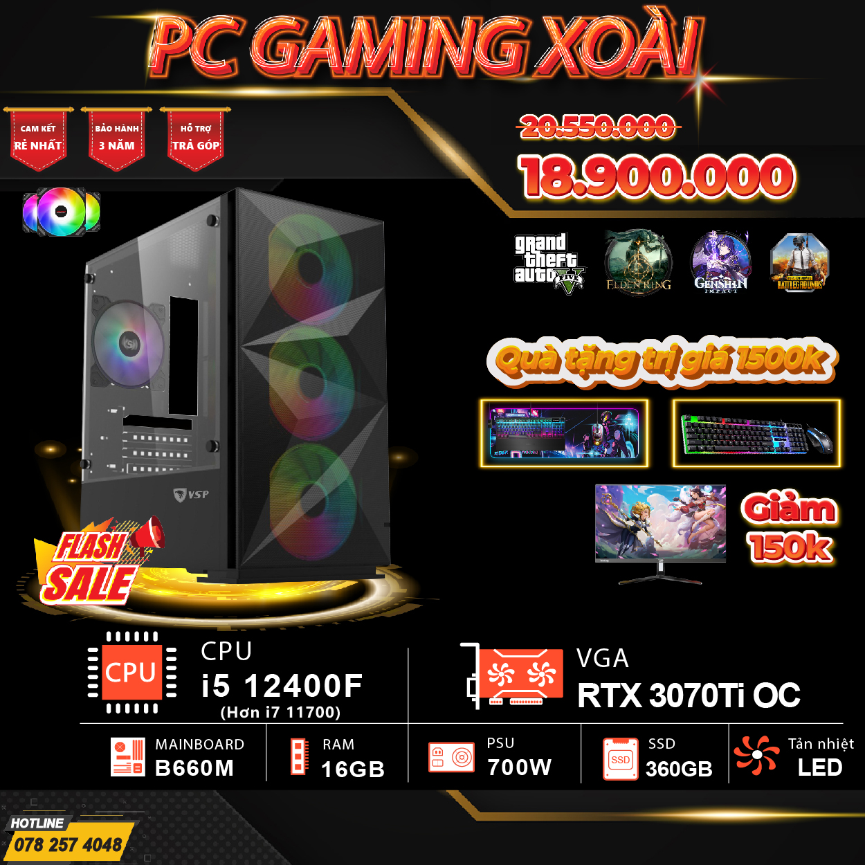 PC GAMING XOÀI