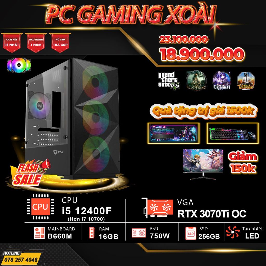 PC GAMING XOÀI