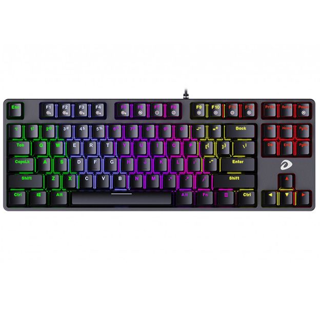 Bàn phím cơ Gaming EK87 Black RGB