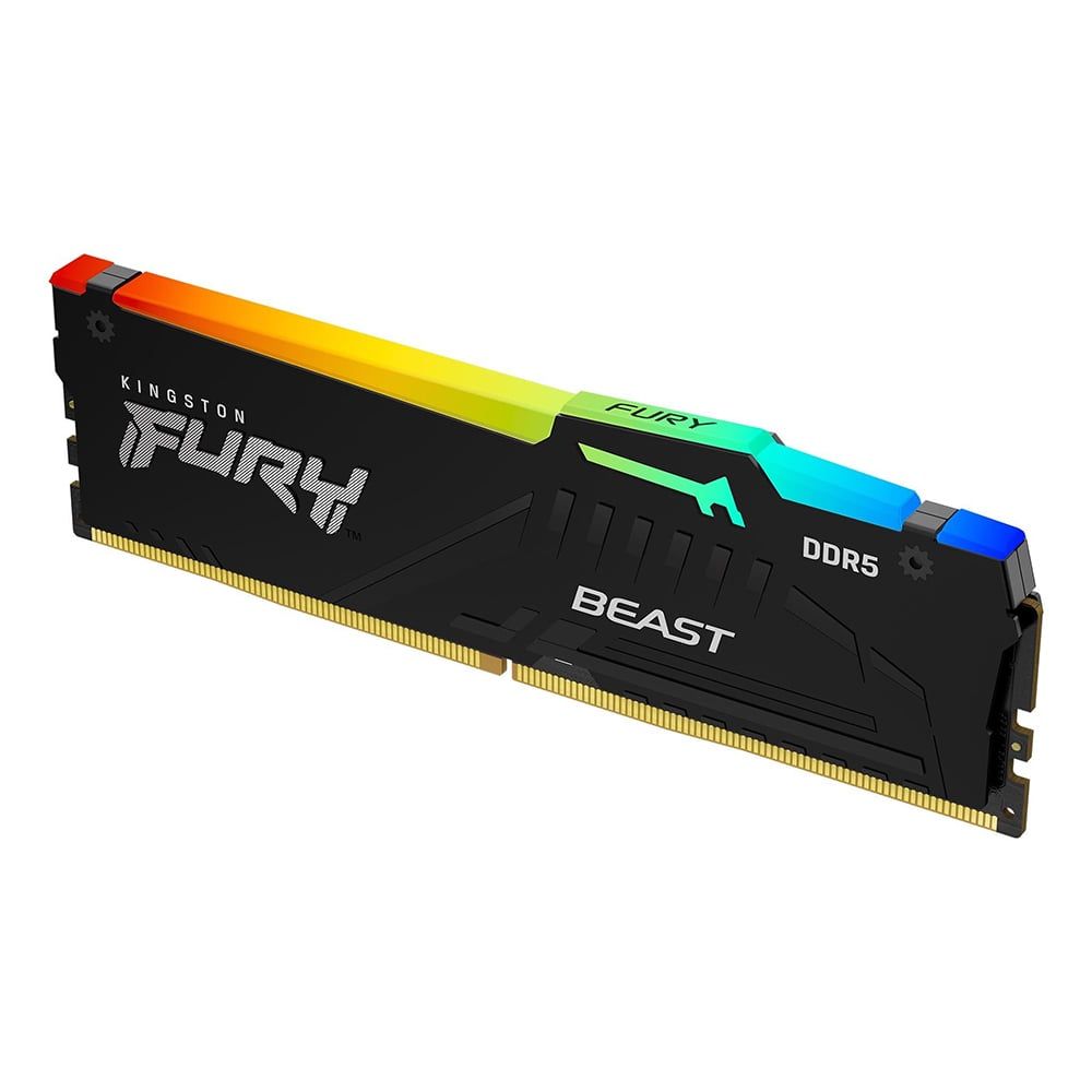Ram 8GB/5200 Kingston Fury Beast RGB DDR5