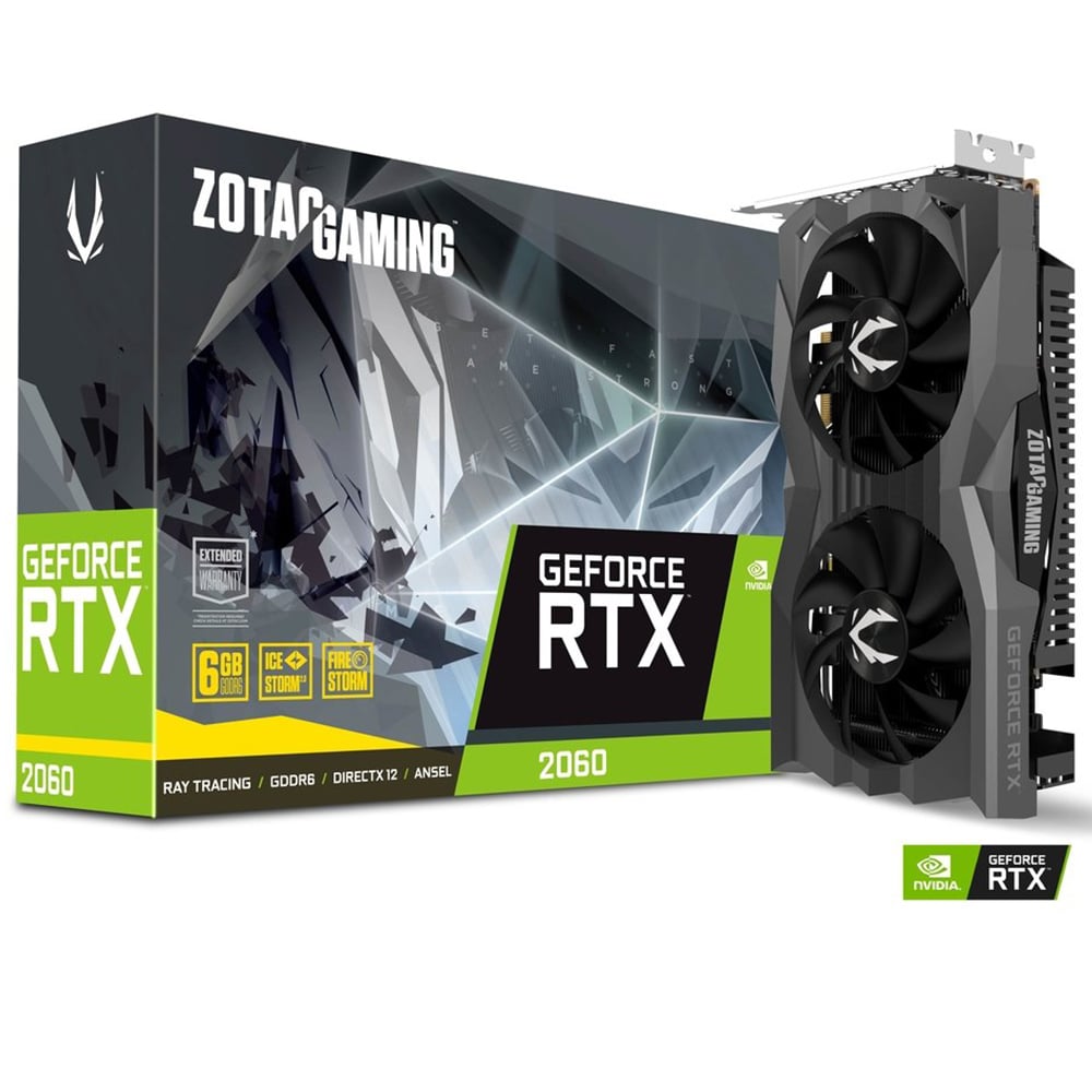 VGA ZOTAC RTX 2060 6GB GDDR6 Gaming GeForce ( ZT-T20600H-10M )