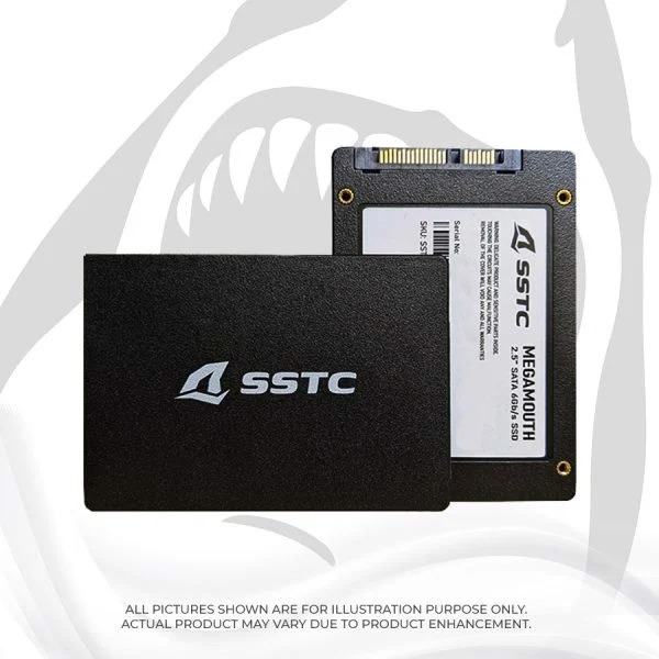 SSD 1TB SSTC Megamouth Sata III (520MB/s / 490MB/s) - ( MM1TB )