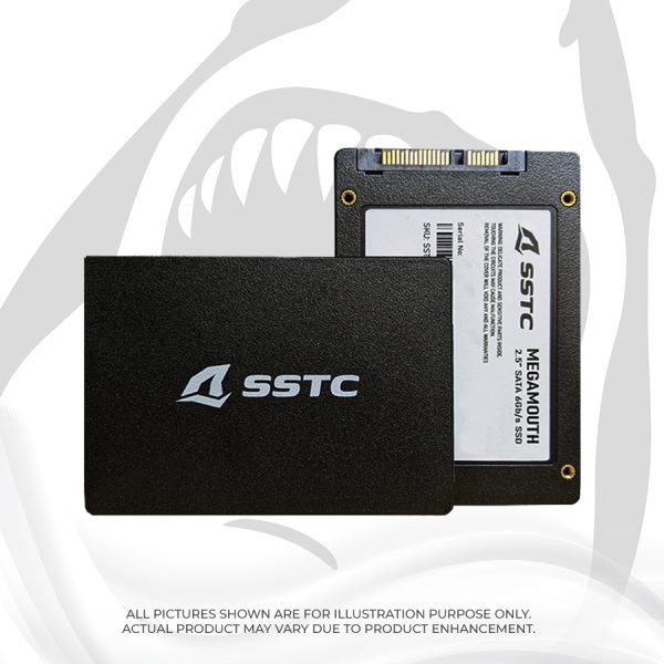 SSD 120GB SSTC Megamouth Sata III (520MB/s / 490MB/s) - (SSTC-MM120-25)