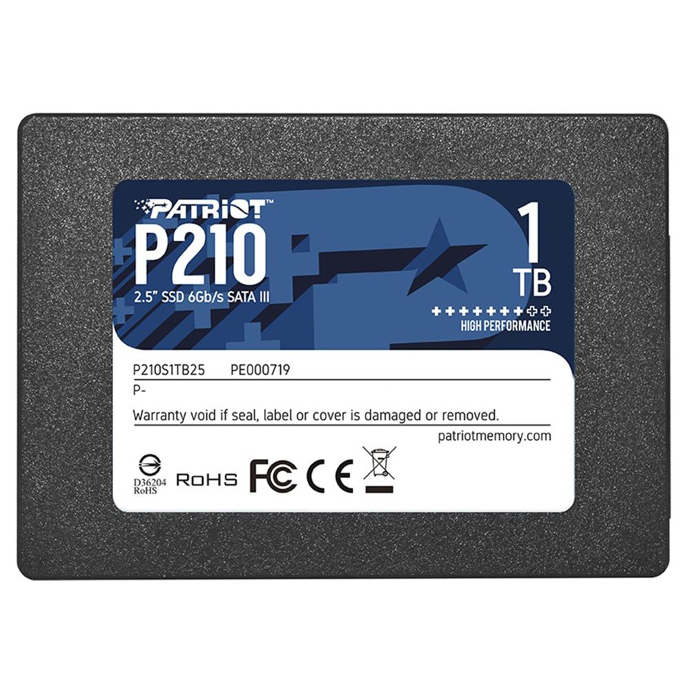  SSD 1TB Patriot P210 Sata III (P210S1TB25) 