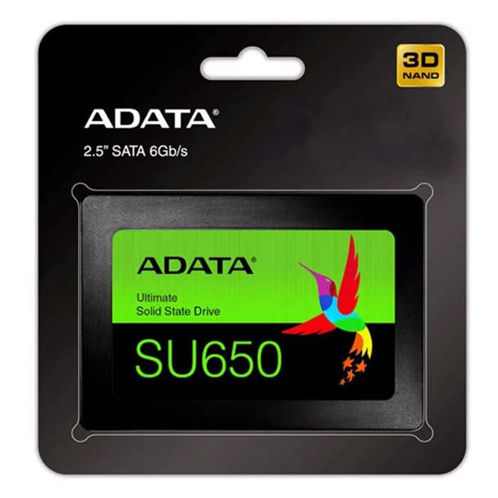 SSD 240GB Adata SU650 Sata III 6Gb/s TLC (520 MB/s / 420 MB/s) - ( ASU650SS-240GT-R )