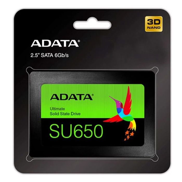  SSD 240GB Adata SU650 Sata III 6Gb/s TLC (520 MB/s / 420 MB/s) - ( ASU650SS-240GT-R ) 