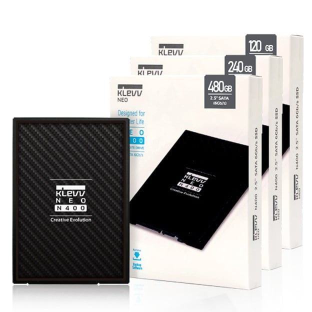 SSD 240GB KLEVV Neo N400 (500 MB/s / 370 MB/s) - (K240GSSDS3-N40)
