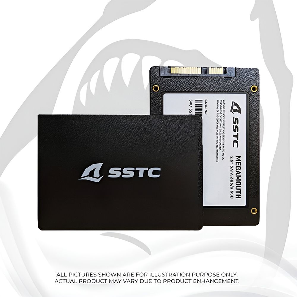 SSD 512GB SSTC Megamouth Sata III (520MB/s / 490MB/s) - (MS-M110-512Q) – Sao Chổi PC