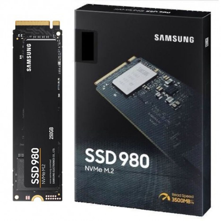 SSD Samsung 980 PCIe NVMe V-NAND M.2 2280 250GB MZ-V8V250BW