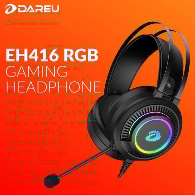 Tai nghe DareU EH416 7.1 RGB Black