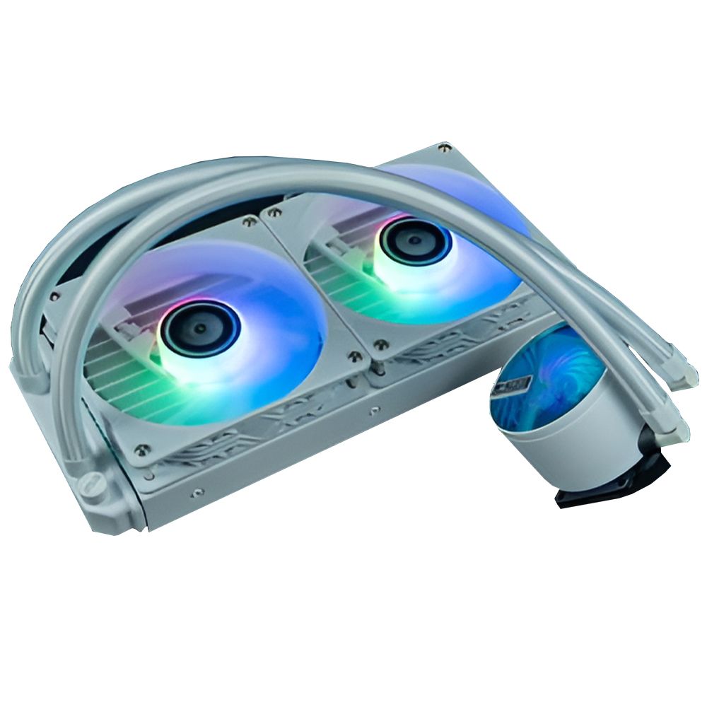 Tản nhiệt nước 240P ICEDEMON RGB WHITE
