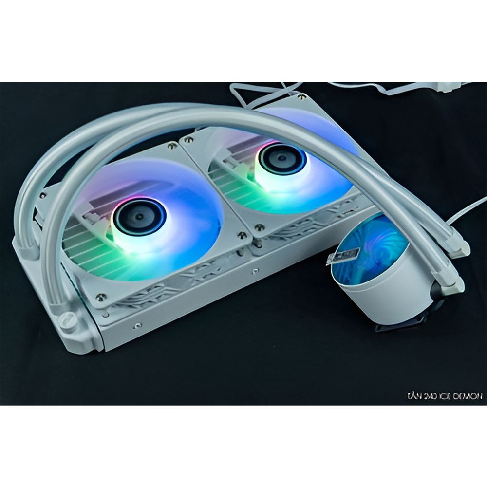 Tản nhiệt nước 240P ICEDEMON RGB WHITE
