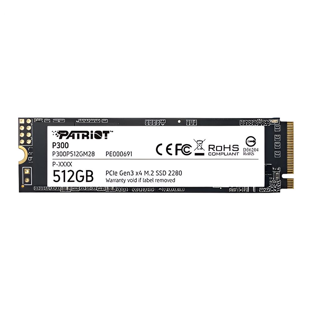 Ổ Cứng SSD 512GB Patriot P300 M2 2280 NVMe (P300P512GM28)