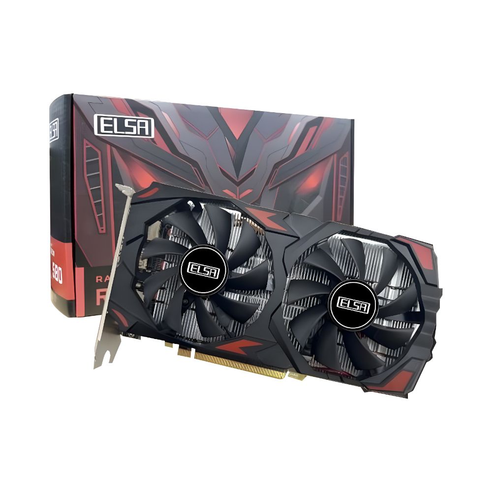 Card Màn Hình ELSA Radeon RX 580 8GB GDDR5 256bit Black