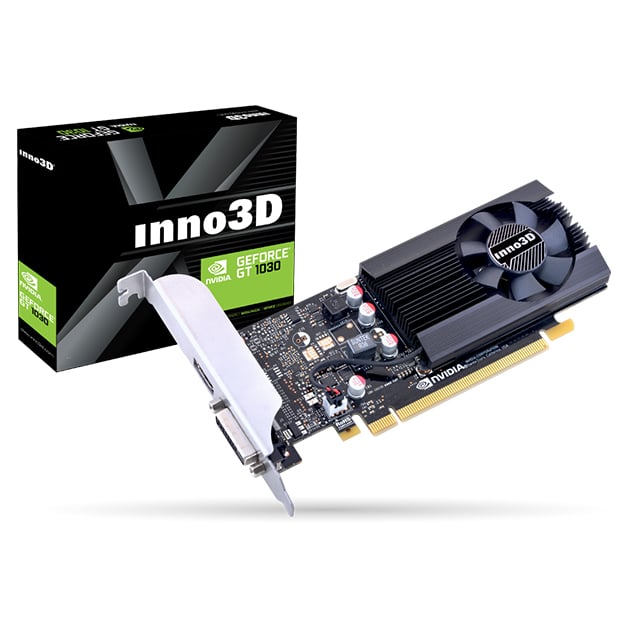 VGA GeForce GT 1030 2GB INNO3D (N1030-1DDV-E6BL)