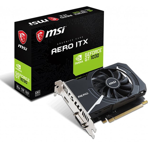 VGA MSI GeForce GT 1030 AERO ITX 2GB (912-V809-2824)