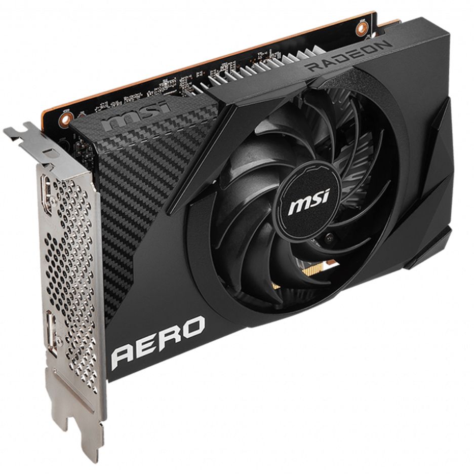 VGA MSI Radeon RX 6400 AERO ITX 4GB GDDR6 (602-V508-07S)