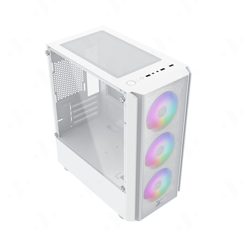 VỎ CASE XIGMATEK NYX AIR 3Fan White