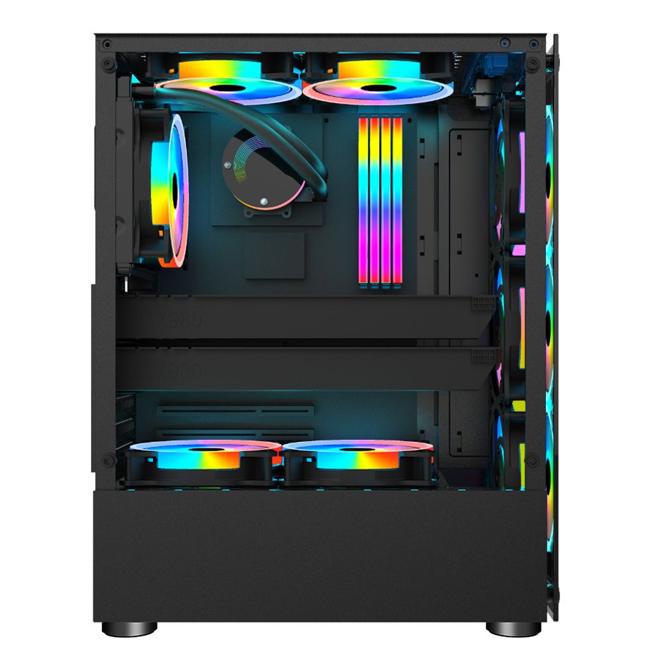 Vỏ Case 1st Player Fire Dancing V2-A (4 fan RGB)