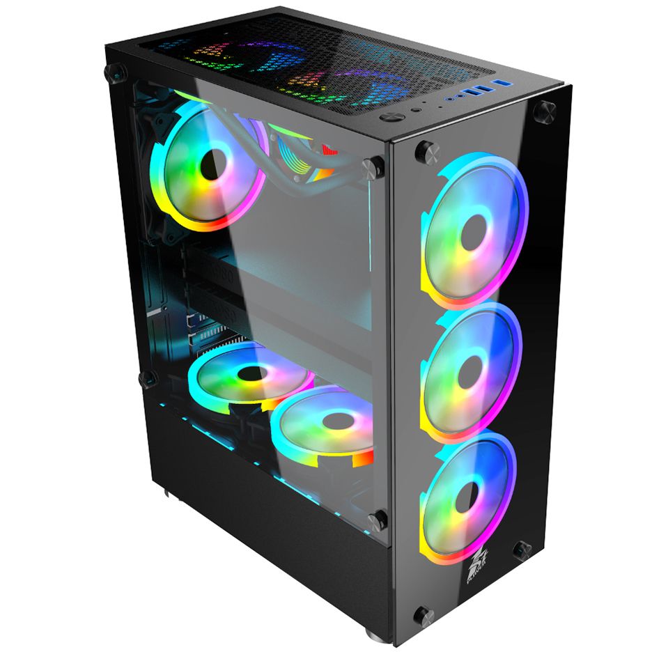 Vỏ Case 1st Player Fire Dancing V2-A (4 fan RGB)