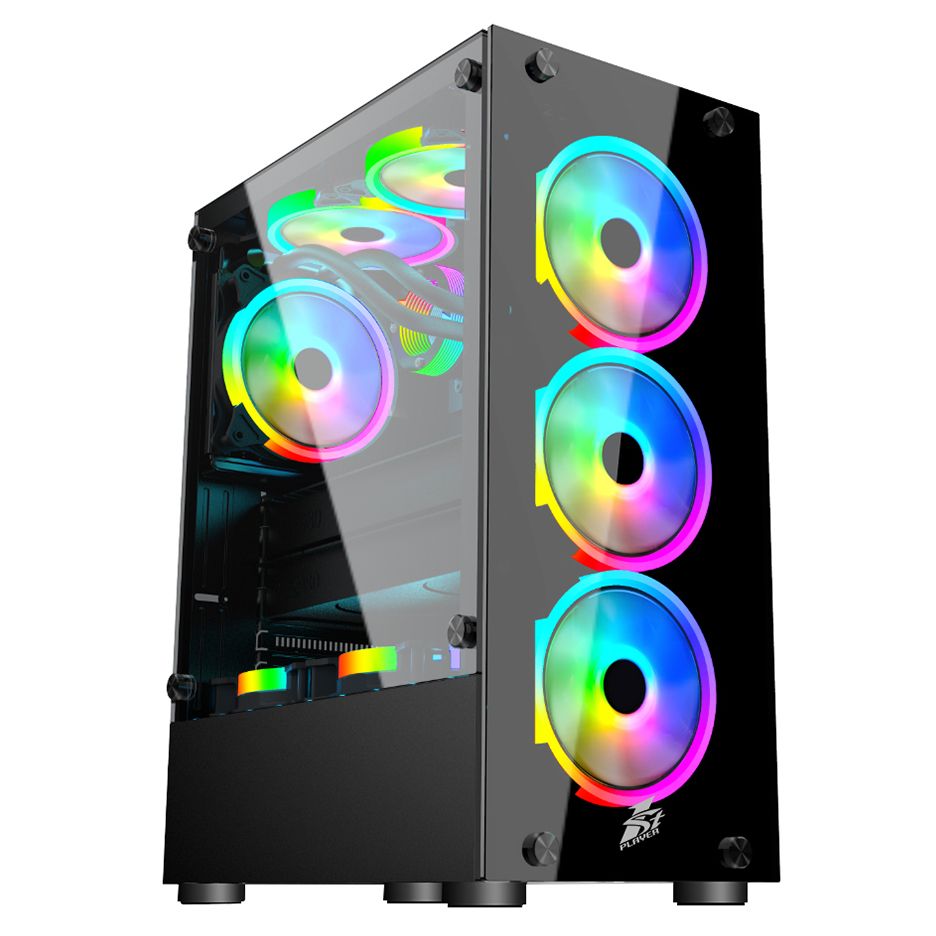 Vỏ Case 1st Player Fire Dancing V2-A (4 fan RGB)