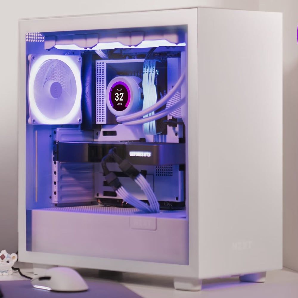 Vỏ case NZXT H7 WH/WH Base White (CM-H71BW-01) GIÁ RẺ – Sao Chổi PC