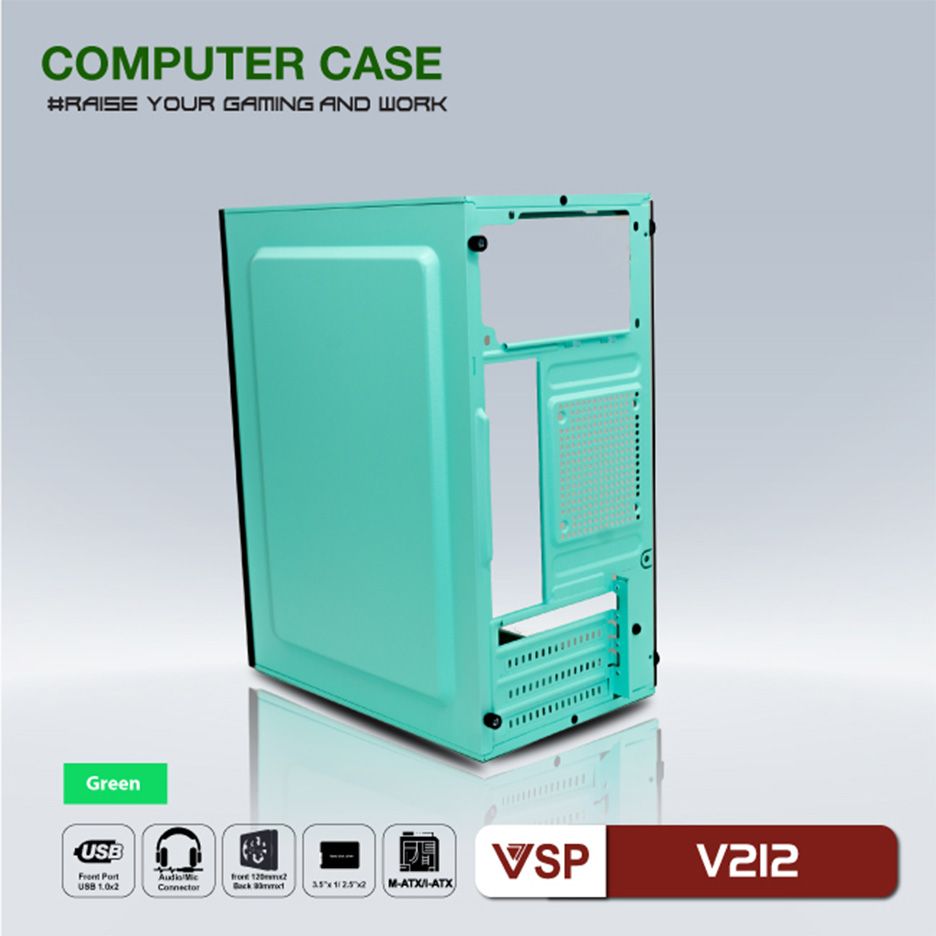 VỎ CASE VSP V212 GREEN