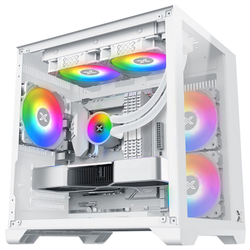 VỎ CASE XIGMATEK AQUA M (EN40061) - WHITE – Sao Chổi PC