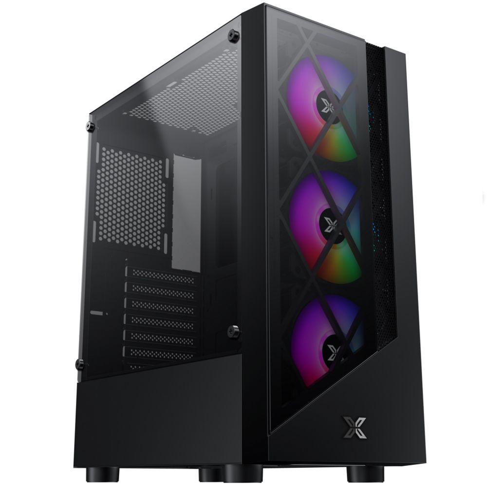 VỎ CASE Xigmatek DUKE 3F EN49080 ( Có sẵn 3 Fan RGB ) - EN49080