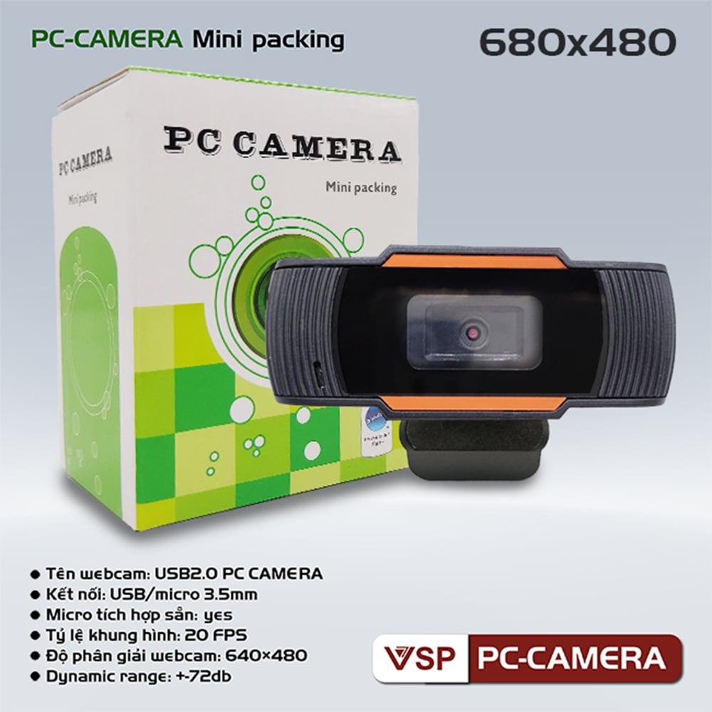 Webcam 480P PC CAMERA