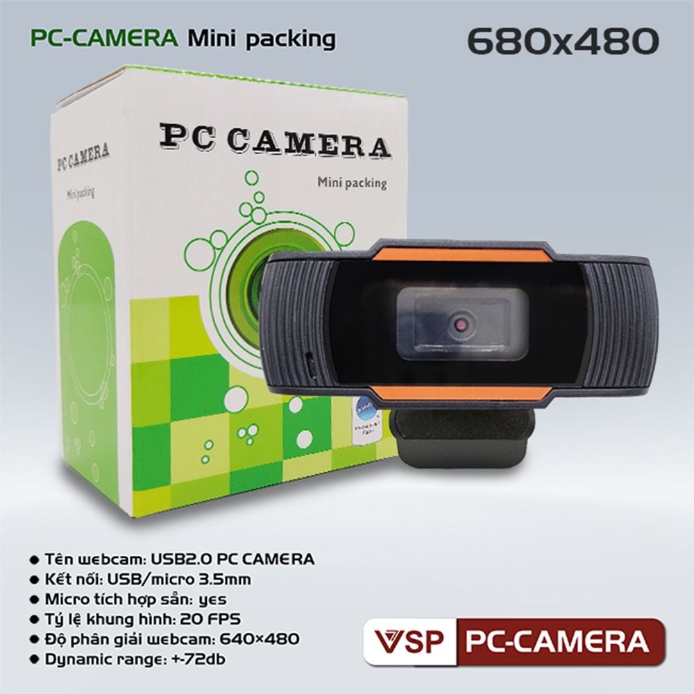 Webcam 480P PC CAMERA