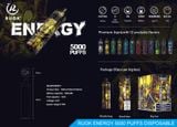  RUOK Energy 5000 Hơi 850mAh 12ML Pod 1 Lần Sạc Được | Mua 6 Tặng 1 