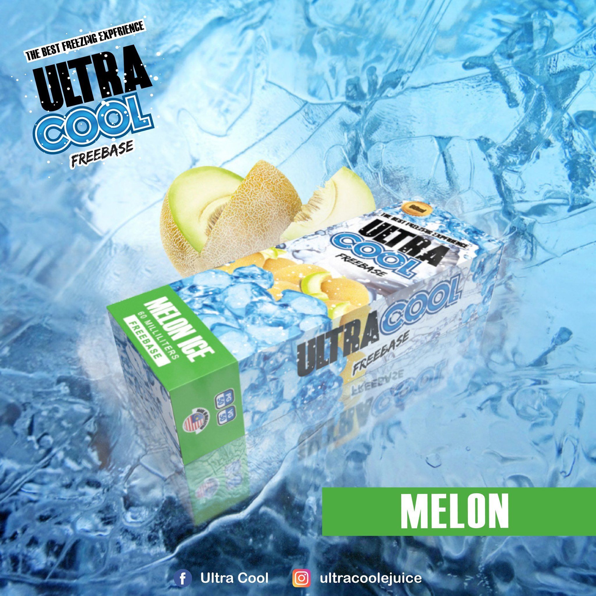  Melon Ice ( Dưa Gang Lạnh ) By Ultra Cool Freebase 