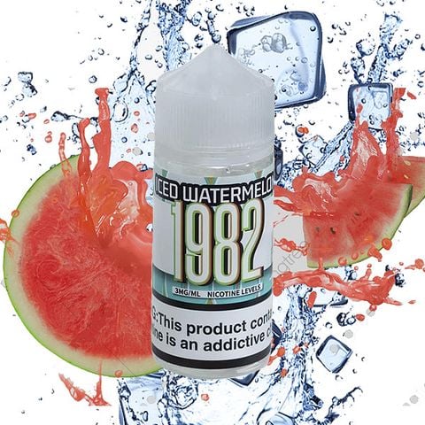 ICED WATERMELON ( DƯA HẤU LẠNH ) by 1982 Freebase 100ML