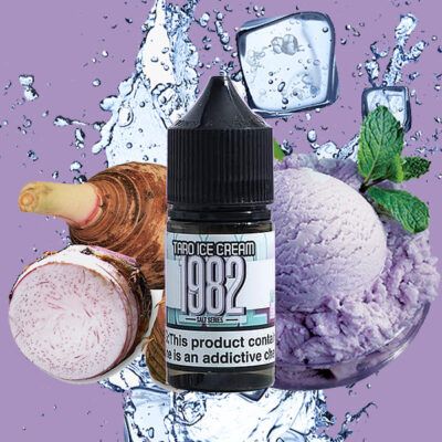 TARO ICE CREAM ( KEM KHOAI MÔN LẠNH ) by 1982 Salt Nic 30ML