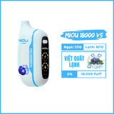  Miou V5 18000 Hơi 700mAh 20ML Pod 1 Lần Sạc Được 