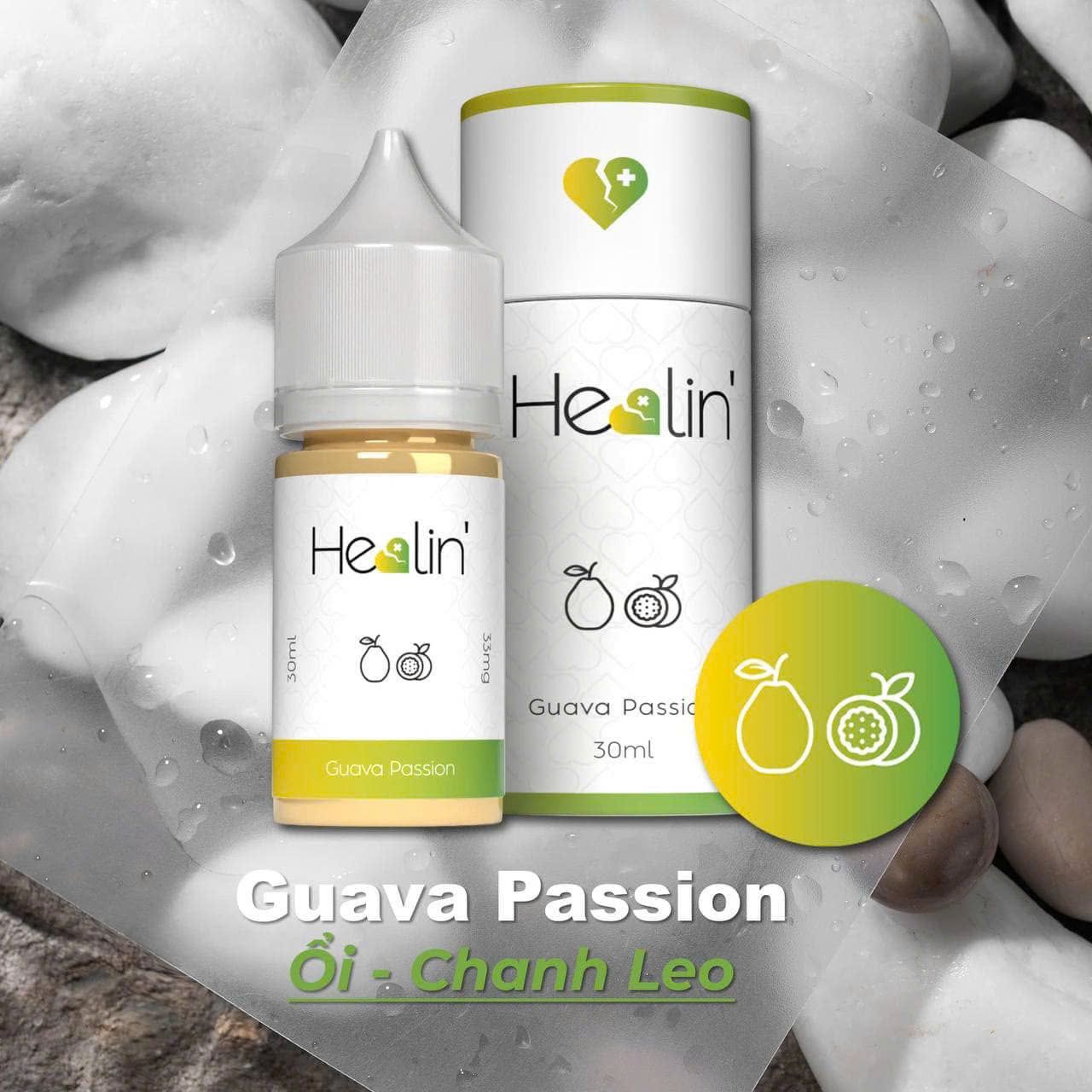  Guava Passion ( Ổi Chanh Leo Lạnh ) By Healin Saltnic 30ML 