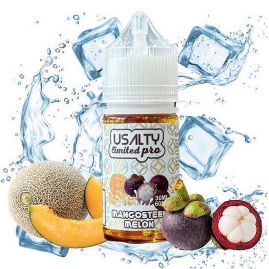  Mangosteen Melon ( Dưa Gang Măng Cụt Lạnh ) By Usalty Limited Pro Salt Nic 30ML 