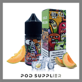  Cold Melon ( Dưa Lưới Lạnh ) By Bounce Turbo Drum Box Salt Nic 30ML 