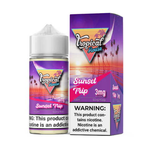  Sunset Trip ( Nho Quýt Bưởi Hồng ) By Tropical House Freebase 100ML 
