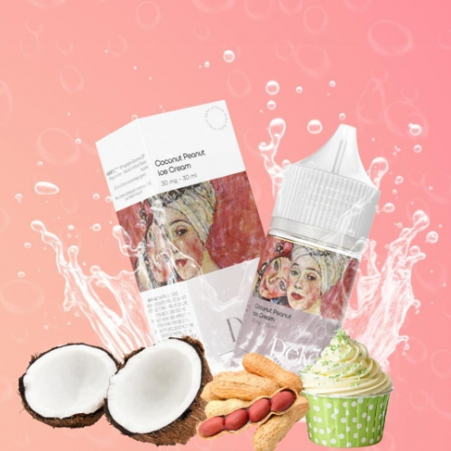  Coconut Peanut Ice Cream ( Kem Dừa Đậu Phộng ) By Deko Salt Nic 30ML 