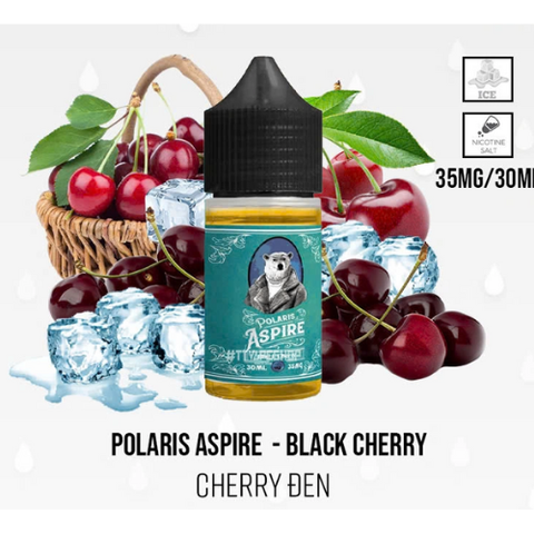  Black Cherry ( Cherry Đen ) By Aspire Polaris Salt Nic 30ML 