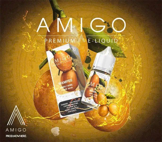  Wampee ( Hồng Bì Lạnh ) By Amigo Salt Nic 30ML 