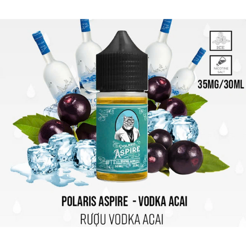 Volka Acai ( Rượu Volka Acai ) By Aspire Polaris Salt Nic 30ML 