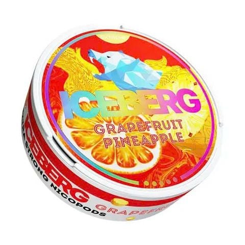  ICEBERG Grapefruit Pineapple ( Bưởi Dứa ) Slim Max Strong 35mg 