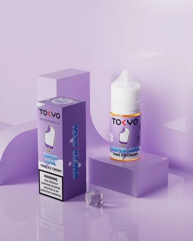 Taro Ice Cream ( Kem Khoai Môn lạnh ) by Tokyo Super Cool Saltnic 30ML