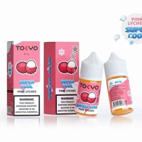 Pink Lychee ( Vải lạnh ) by Tokyo Super Cool Saltnic 30ML
