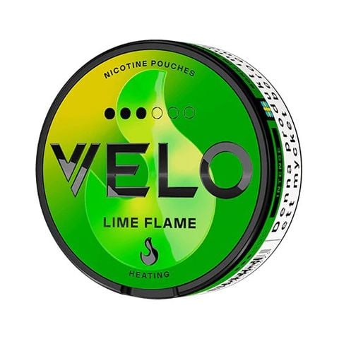  VELO Lime Flame ( Chanh Ớt Jalapeno ) Slim Strong 8mg 
