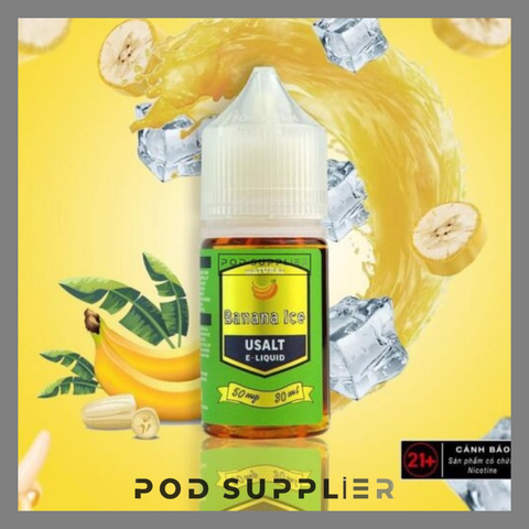 Banana Ice ( Chuối Lạnh ) By Usalt Salt Nic 30ML