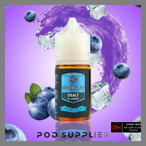 Blueberry Ice ( Việt Quất Lạnh ) By Usalt Salt Nic 30ML